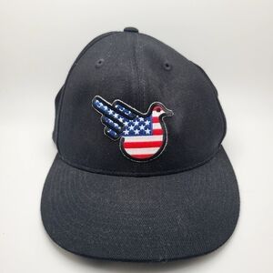 American Flag Dove Brim Baseball Hat